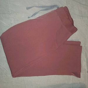 Medium Mauve Kade scrub pants by Figs